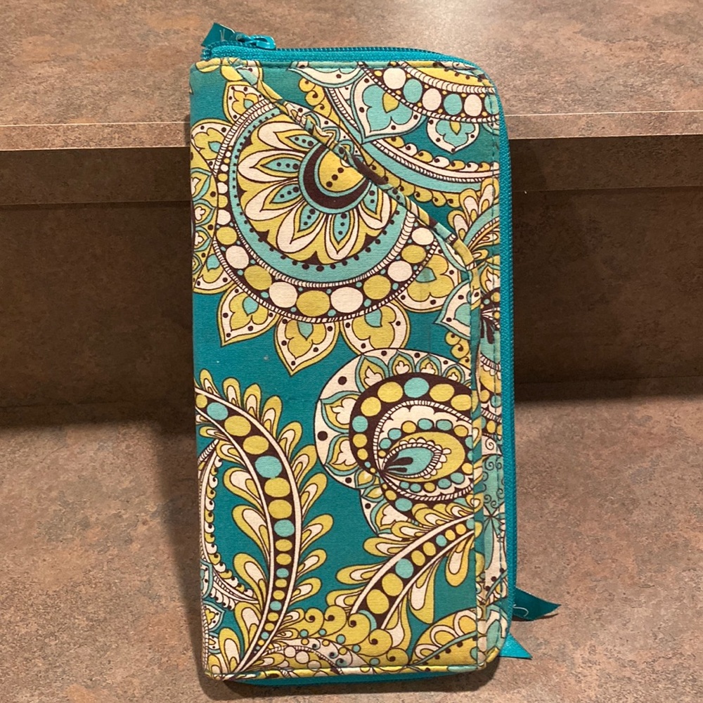 Vera Bradley travel documents holder